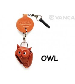 Owl Leather goods Earphone Jack Accessory