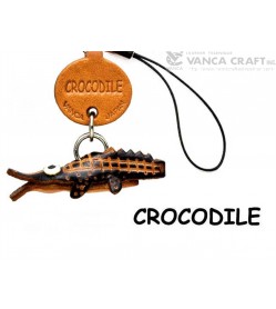 Crocodile Japanese Leather Cellularphone Charm Fish 