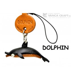 Dolphin Japanese Leather Cellularphone Charm Fish 