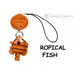 Tropical fish Japanese Leather Cellularphone Charm Fish 