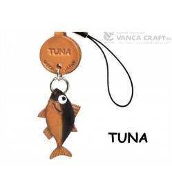 Tuna Japanese Leather Cellularphone Charm Fish 