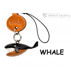 Whale Japanese Leather Cellularphone Charm Fish 