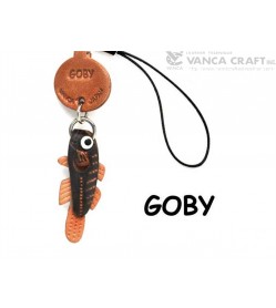 Goby Japanese Leather Cellularphone Charm Fish 