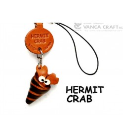 Hermit crab Japanese Leather Cellularphone Charm Fish 