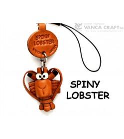 Spiny Lobster Japanese Leather Cellularphone Charm Fish 