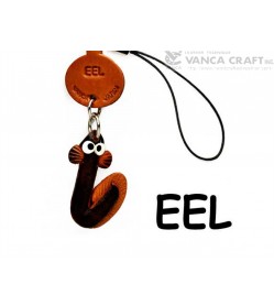 Eel Japanese Leather Cellularphone Charm Fish 