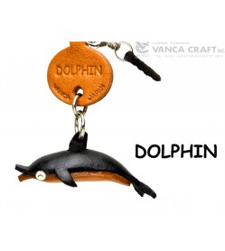 Dolphin Leather Fish & Sea Animal Earphone Jack Accessory