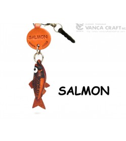 Salmon Leather Fish & Sea Animal Earphone Jack Accessory