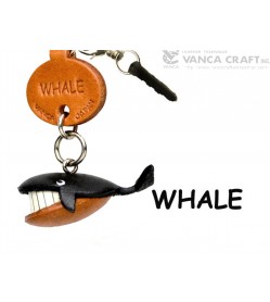 Whale Leather Fish & Sea Animal Earphone Jack Accessory