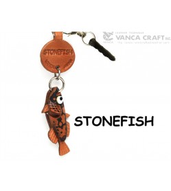 Stonefish Leather Fish & Sea Animal Earphone Jack Accessory