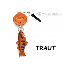 Trout Leather Fish & Sea Animal Earphone Jack Accessory