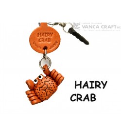 Hairy Crab Leather Fish & Sea Animal Earphone Jack Accessory