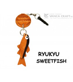 Ryukyu Sweetfish Leather Fish & Sea Animal Earphone Jack Accessory