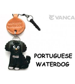 Portuguese Water Dog Leather Dog Earphone Jack Accessory