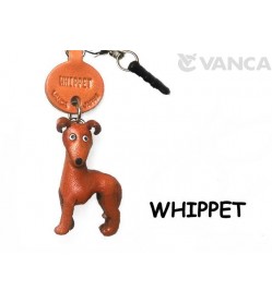 Whippet Leather Dog Earphone Jack Accessory