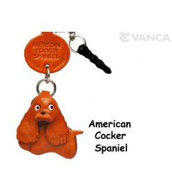 American Cocker Spaniel Leather Dog Earphone Jack Accessory