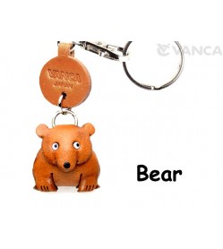 Bear Japanese Leather Keychains Animal