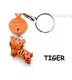 Tiger Japanese Leather Keychains Animal