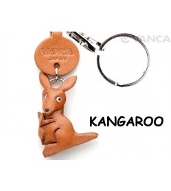 Kangaroo Japanese Leather Keychains Animal