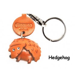 Hedgehog  Japanese Leather Keychains Animal