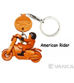 American Rider Japanese Leather Keychains Goods