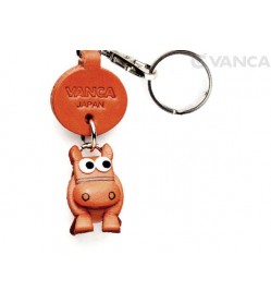 Horse Leather Keychains Little Zodiac Mascot