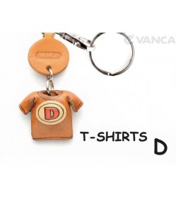 D(Red) Japanese Leather Keychains T-shirt