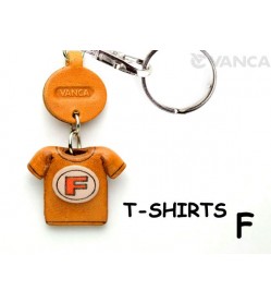 F(Red) Japanese Leather Keychains T-shirt