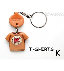 K(Red) Japanese Leather Keychains T-shirt