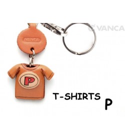 P(Red) Japanese Leather Keychains T-shirt