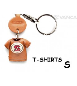 S(Red) Japanese Leather Keychains T-shirt