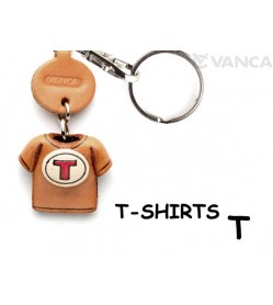 T(Red) Japanese Leather Keychains T-shirt