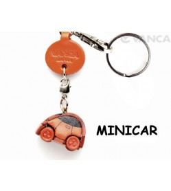 Minicar Japanese Leather Keychains Goods