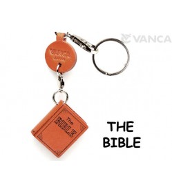 The Bible Leather Keychain