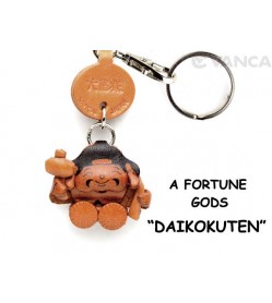 Dikoku(God of Welth) Leather Keychain