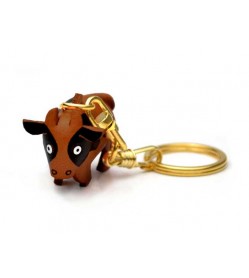 Cow Leather Keychain (Chinese Zodiac)