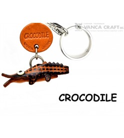 Crocodile Japanese Leather Keychains Fish 