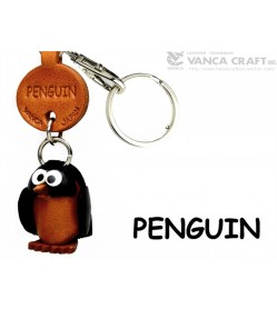 Penguin Japanese Leather Keychains Fish 