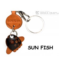 Sunfish Japanese Leather Keychains Fish 