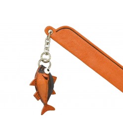 Tuna Leather Charm Bookmarker