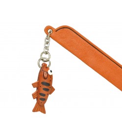 Trout Leather Charm Bookmarker