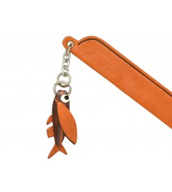 Flying fish Leather Charm Bookmarker