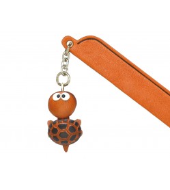 Turtle Leather Charm Bookmarker