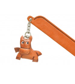 Horse Leather Charm Bookmarker