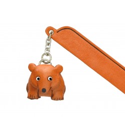 Bear Leather Charm Bookmarker