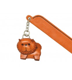 Chow chow Leather dog Charm Bookmarker