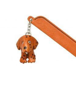 Dalmatian Leather dog Charm Bookmarker