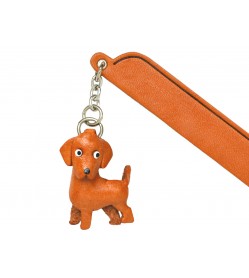 Labrador retriever Leather dog Charm Bookmarker