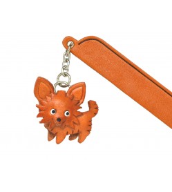 Chihuahua long Leather dog Charm Bookmarker