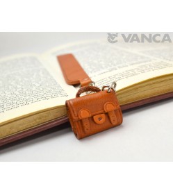 Bag Leather Charm Bookmarker